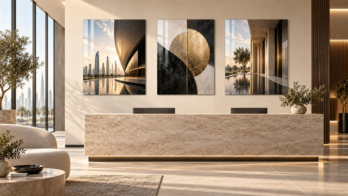 How Metal Wall Art Elevates Business Interiors