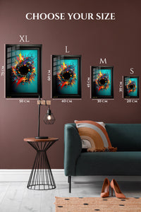 Botanical Green Circle wall art