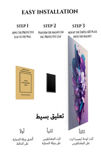 Golden Sculptural Frame wall art