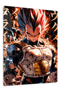 Thunderclad Rival Warrior premium metal wall art Ã¢â‚¬â€œ front view