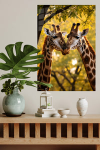 Tropical Reef Fish Garden metal wall art displayed in a modern interior