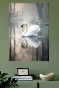 Golden Meadow Horse Herd metal wall art displayed in a modern interior