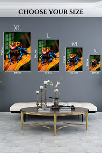 EMESA metal wall art size comparison guide for Moonlit Forest Owl