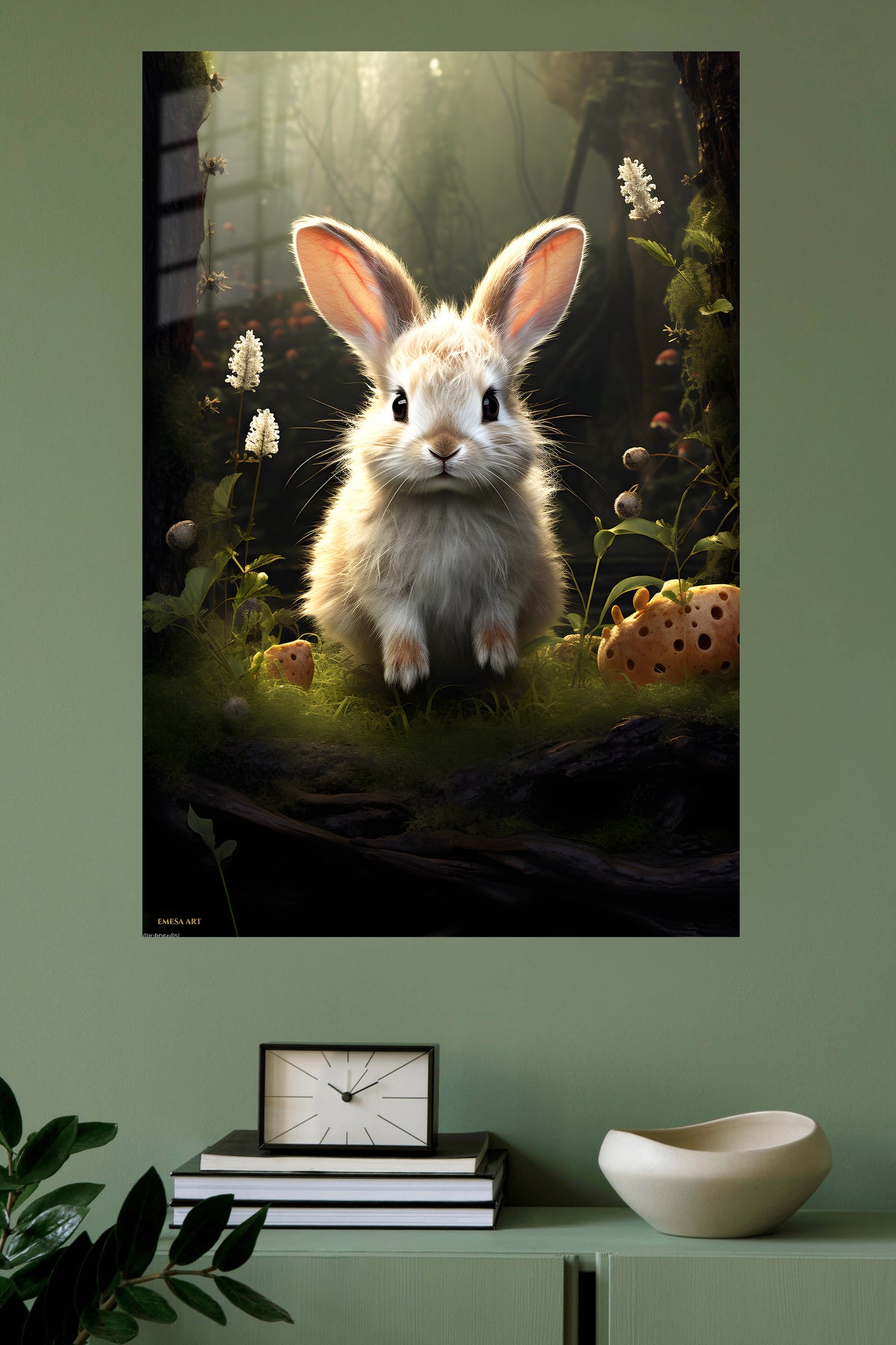 Sunlit Seal by Mountain Lake metal wall art displayed in a modern interior