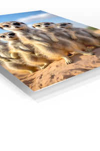 Sunlit Turtle Reflection premium metal wall art – angled view