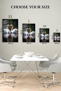 EMESA metal wall art size comparison guide for Autumn Puppy Peek