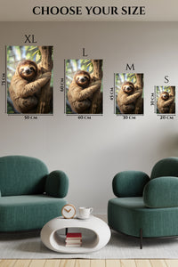 EMESA metal wall art size comparison guide for Emerald Eyes Black Cat