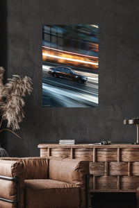 Black Classic Coupe Motion wall art