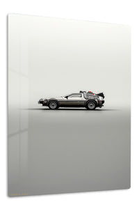 Silver Classic Porsche 911 Minimal wall art