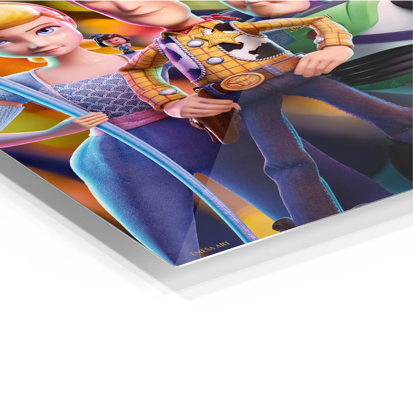 Toy Story Woody Buzz & Bo Peep Metal Wall Art | EMESA ART