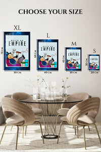 EMESA metal wall art size comparison guide for Build an Empire