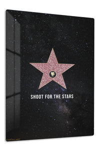 Shoot for the Stars premium metal wall art – front view