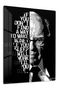 Find a Way Motivational Portrait premium metal wall art – front view